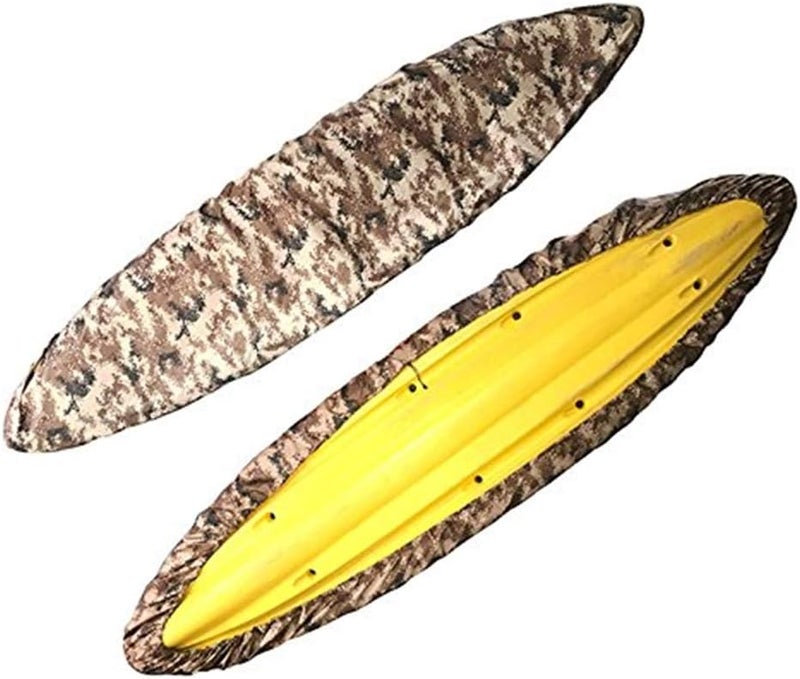 woobles Kayak Cover Canoe Storage UV Protection Camouflage Boat Cover - Image 3